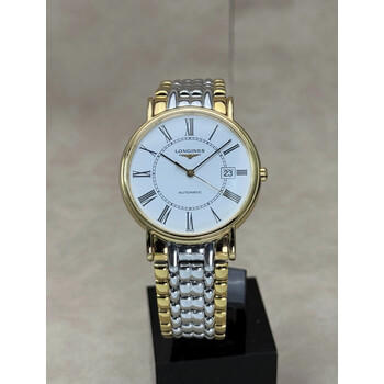 39mm • 2000s 2-Tone Longines Présence ref.L4.921.2 Automatic